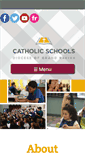 Mobile Screenshot of catholicschools4u.org